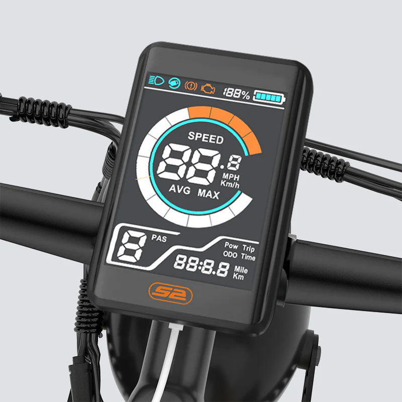 Original LCD Display For BURCHDA E-bikes (include Button)